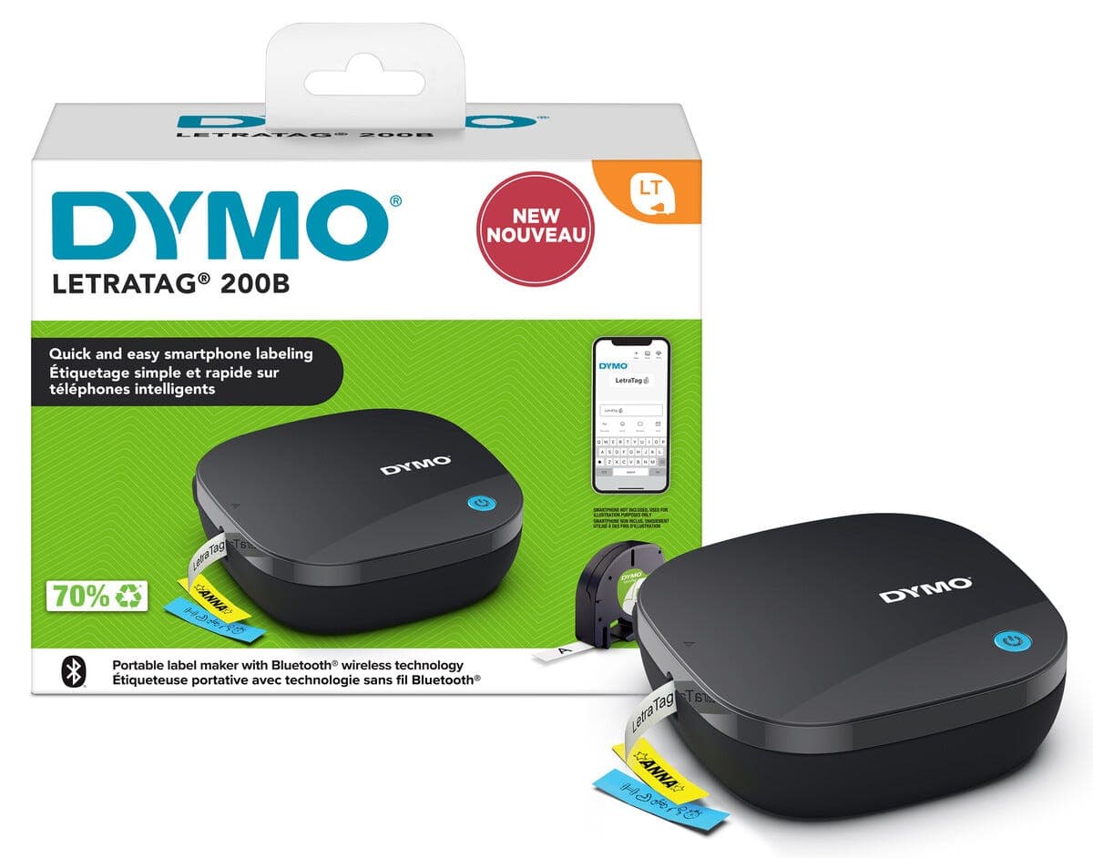 Dymo LetraTag Connect 200B merkemaskin, Bluetooth