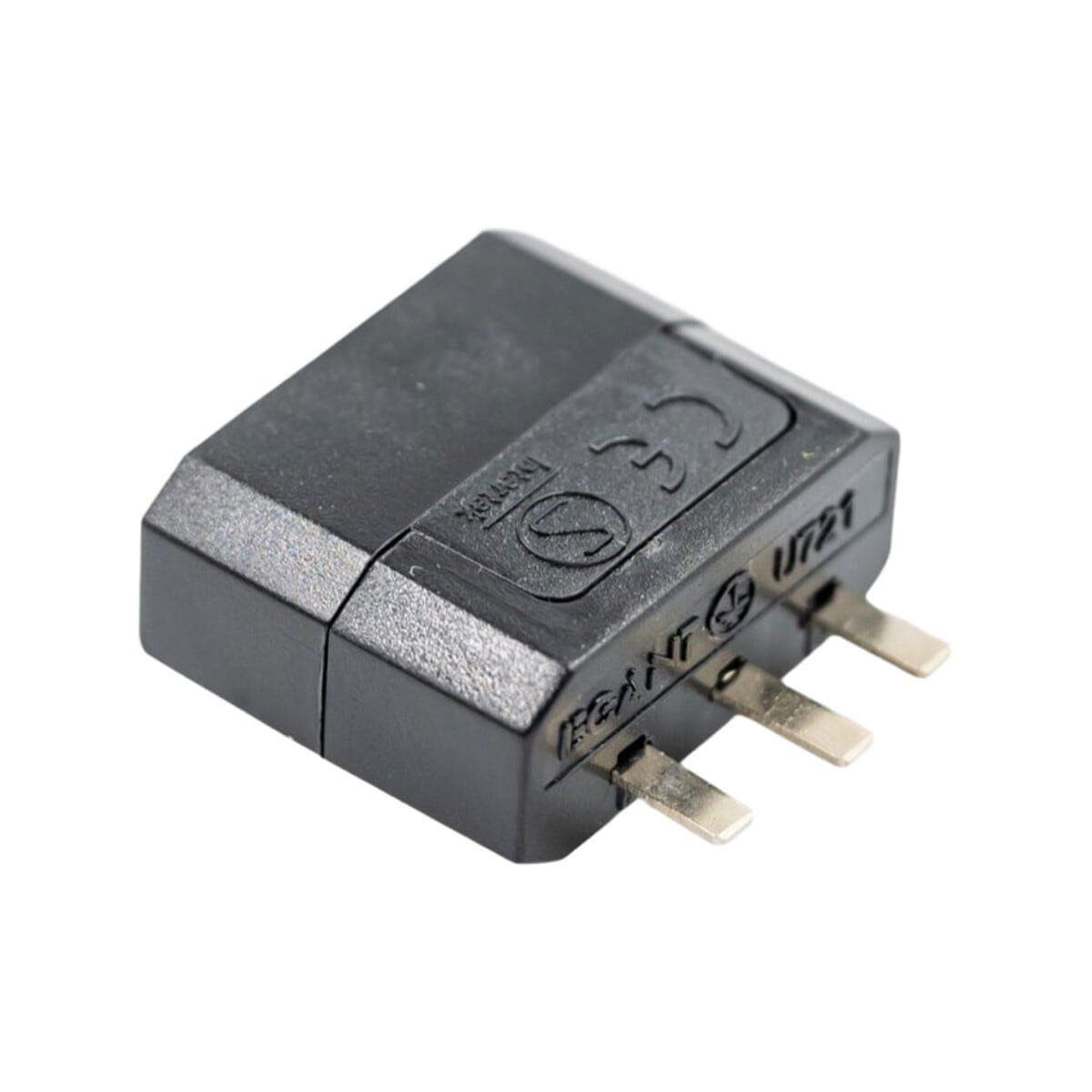 Jordet lampestøpsel DCL uten ledning, svart, 1-pakning