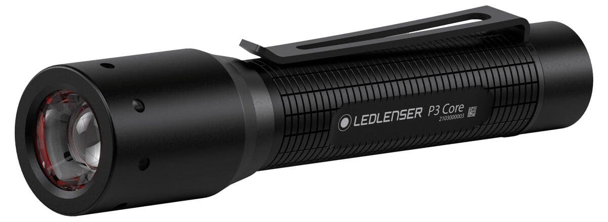 Lommelykt Ledlenser P3 Core, IP54, 90 lumen