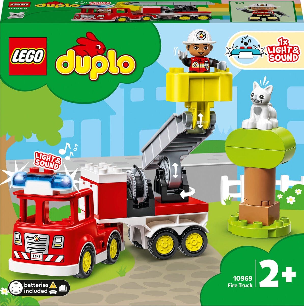LEGO Duplo Brannbil 10969, fra 2 år