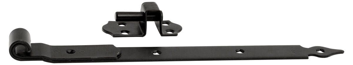 Habo 214 hakehengsel, svart