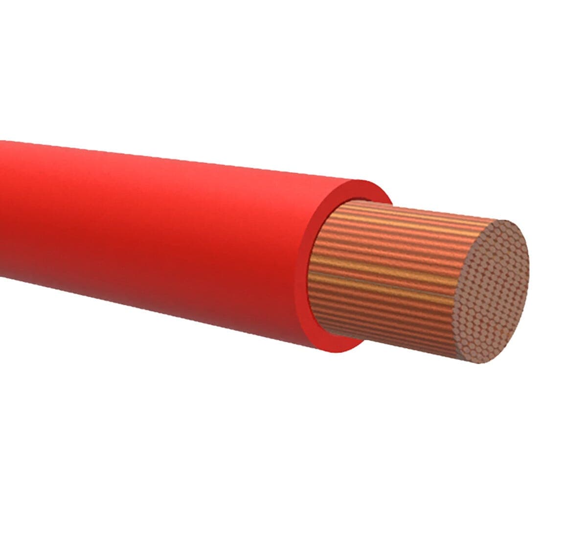 Nelco batterikabel RK 35 mm² rød, 2 meter