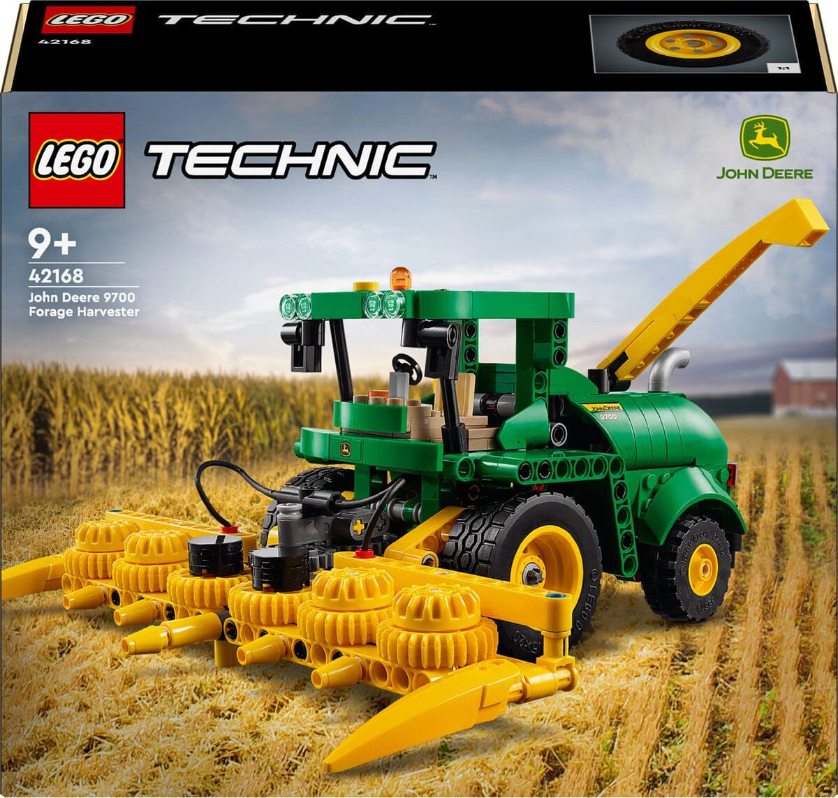LEGO Technic John Deere 9700 Forage Harvester 42168, fra 9 år