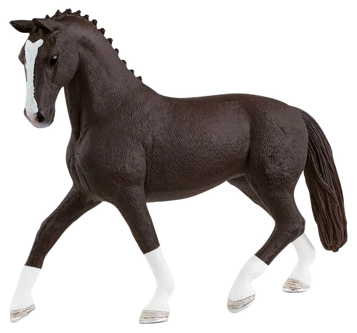 Schleich Horse Club hest, hannoveranerhoppe svart, fra 5 år