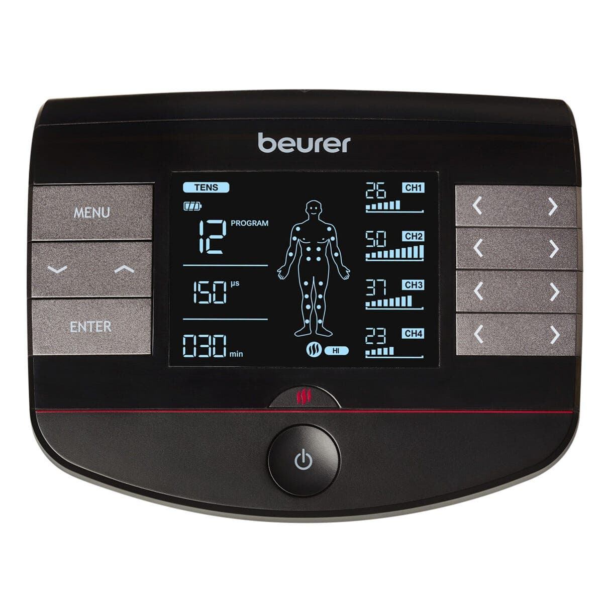 Beurer EM 89 TENS/EMS-enhet med 4-i-1-funksjon
