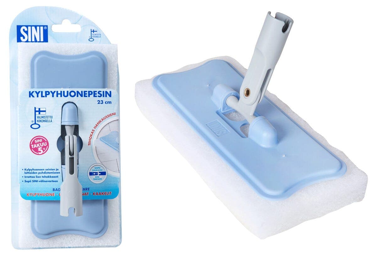 Sini svampmopp uten skaft til baderom, 23 cm