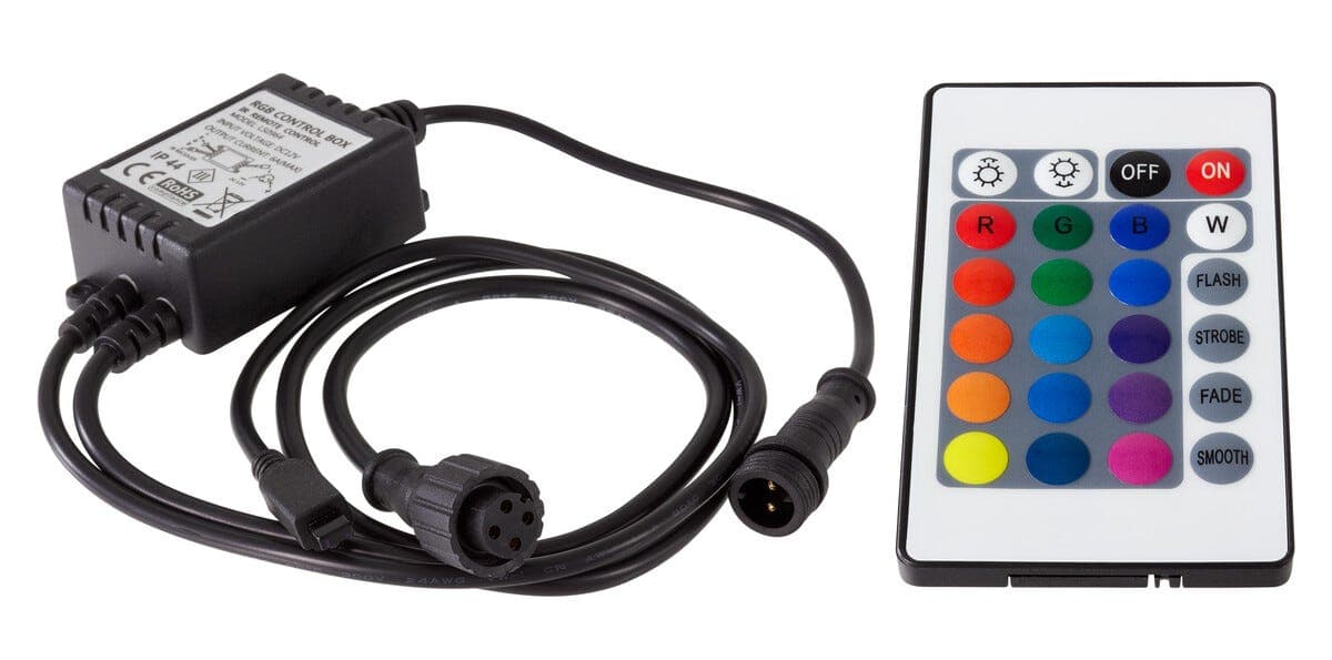 Fjernkontroll og kontrollboks til LED-list 36-6703