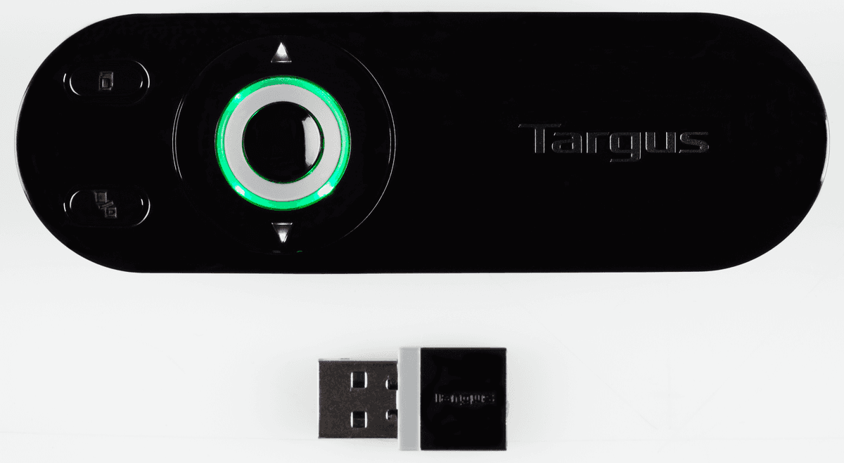 Targus AMP13EU presentasjonsfjernkontroll med laserpeker 