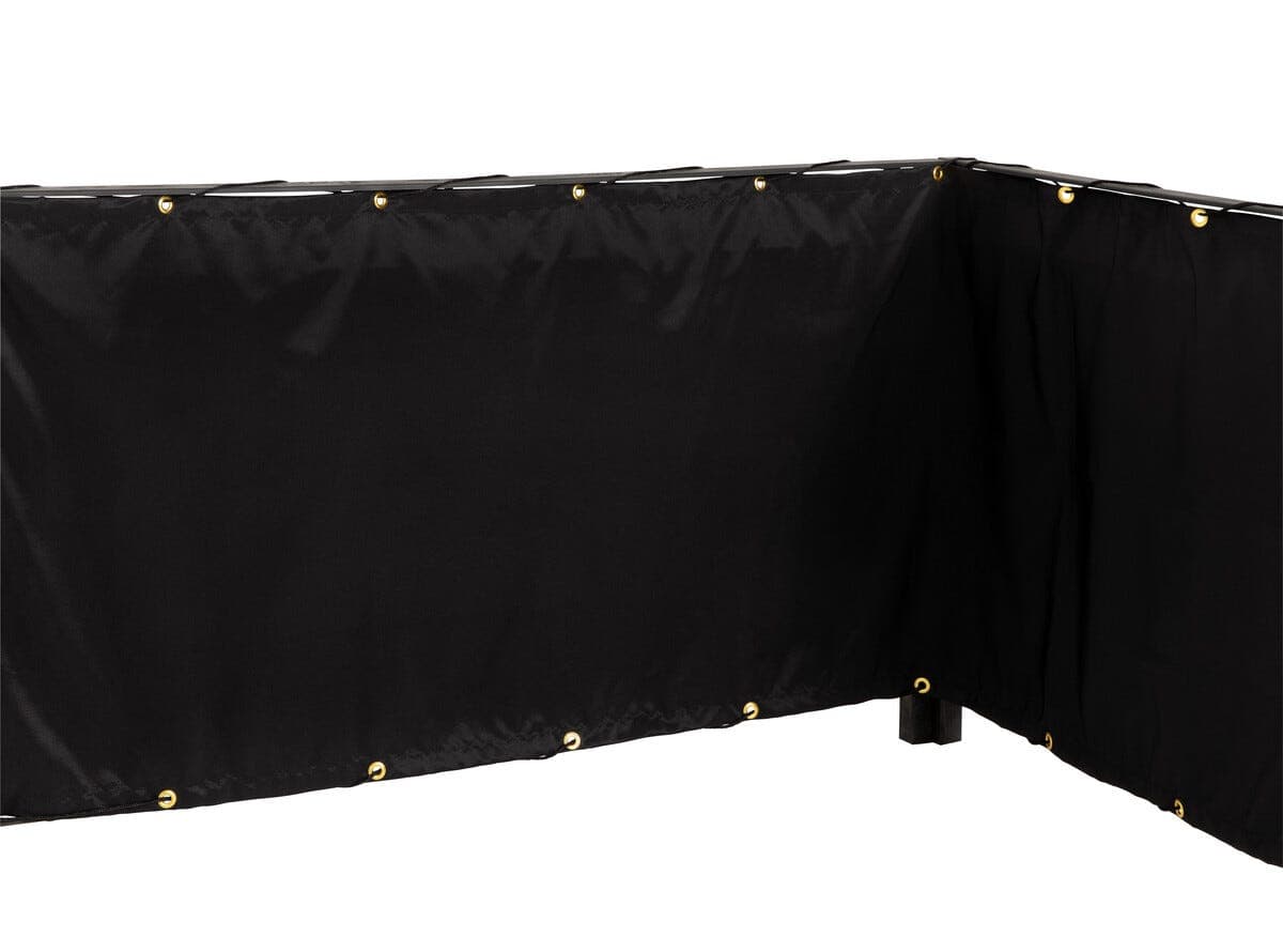 Balkongskjerm stoff, vindskjerm balkong, 240 x 80 cm