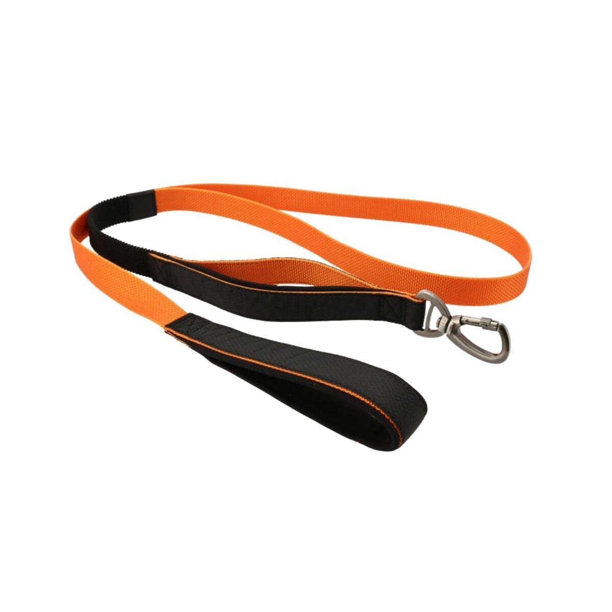 Dogman Emmi aktivitetshundebånd med karabinkrok, oransje