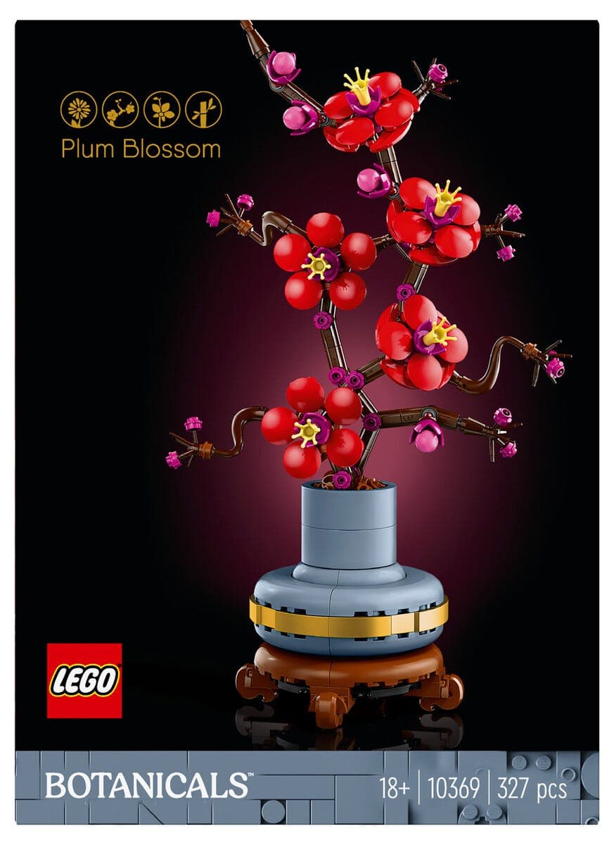 LEGO Icons Botanical plommeblomst 10369, fra 18 år