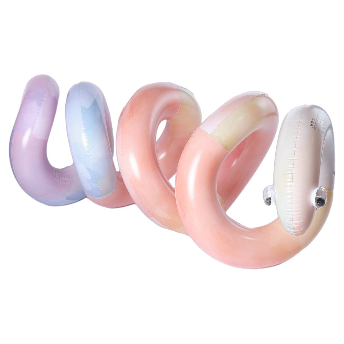 Stor oppblåsbar badeleke, orm, 2,4 meter, fra 6 år