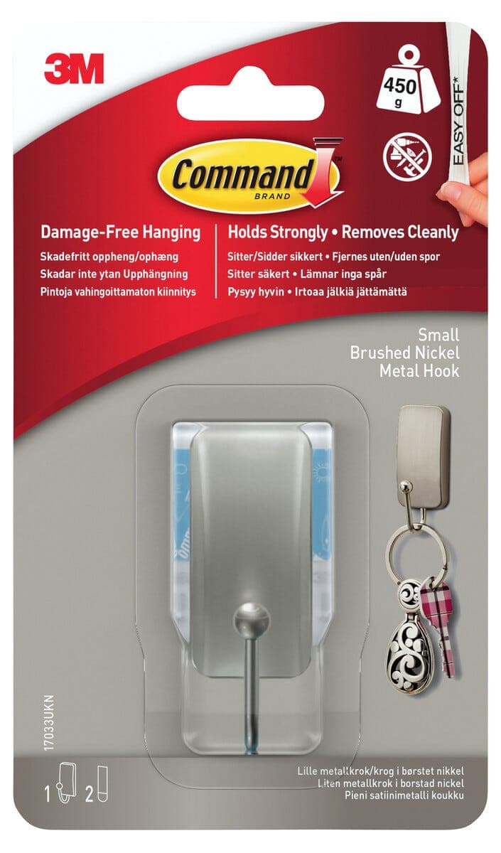 Command selvheftende krok, small