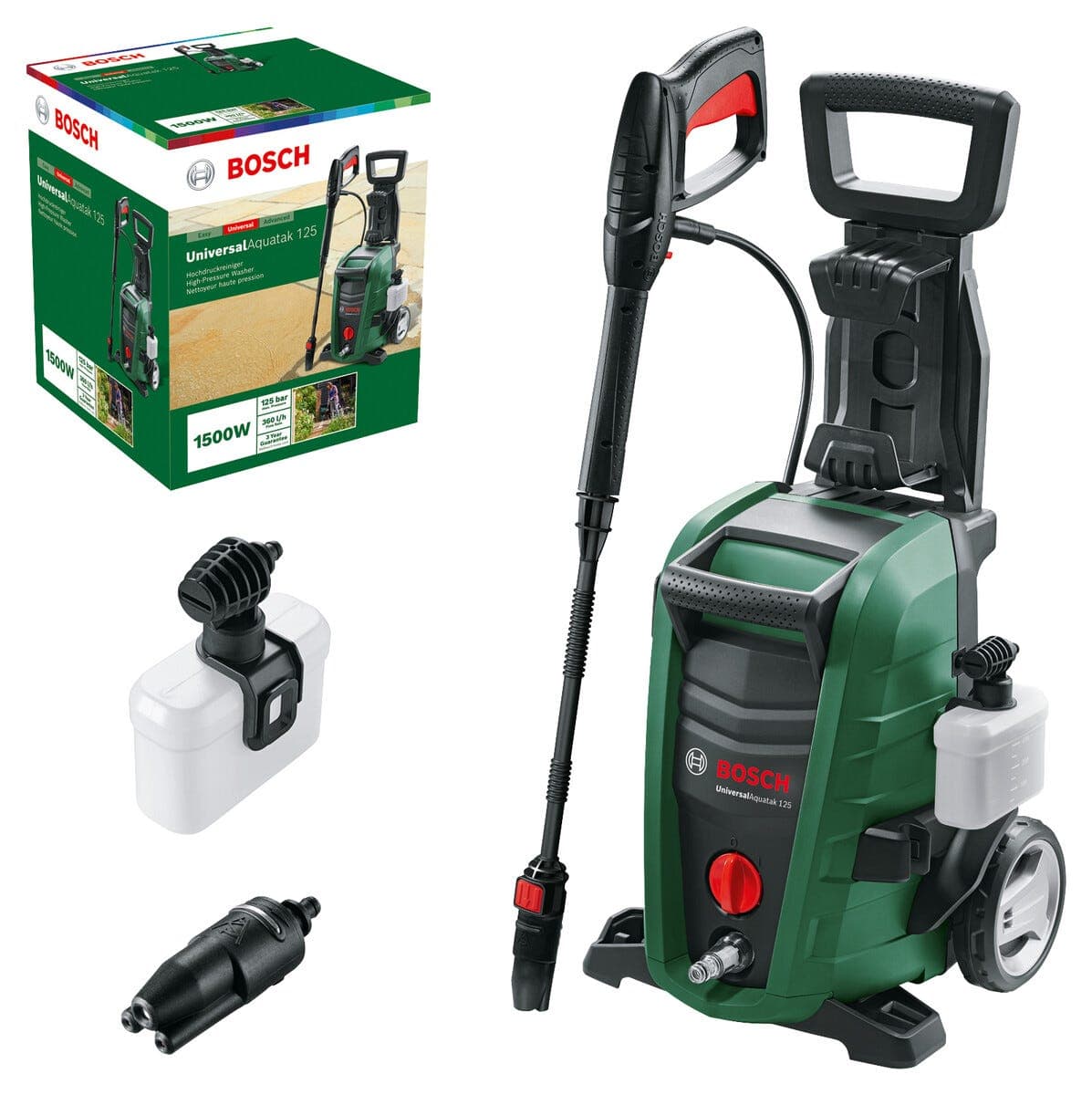 Bosch UniversalAquatak 125 høytrykkspyler