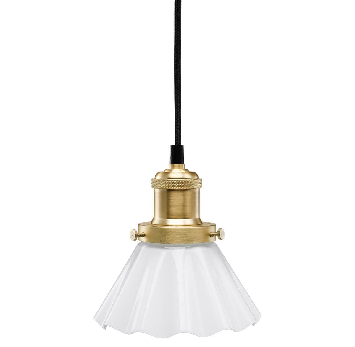 PR Home August vinduslampe plissert opalhvit 15 cm