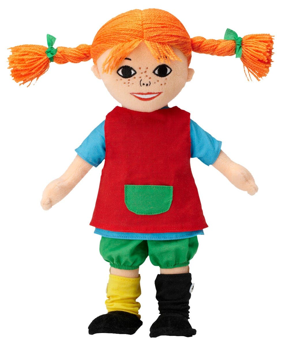 Pippi-dukke, 30 cm, fra 10 måneder