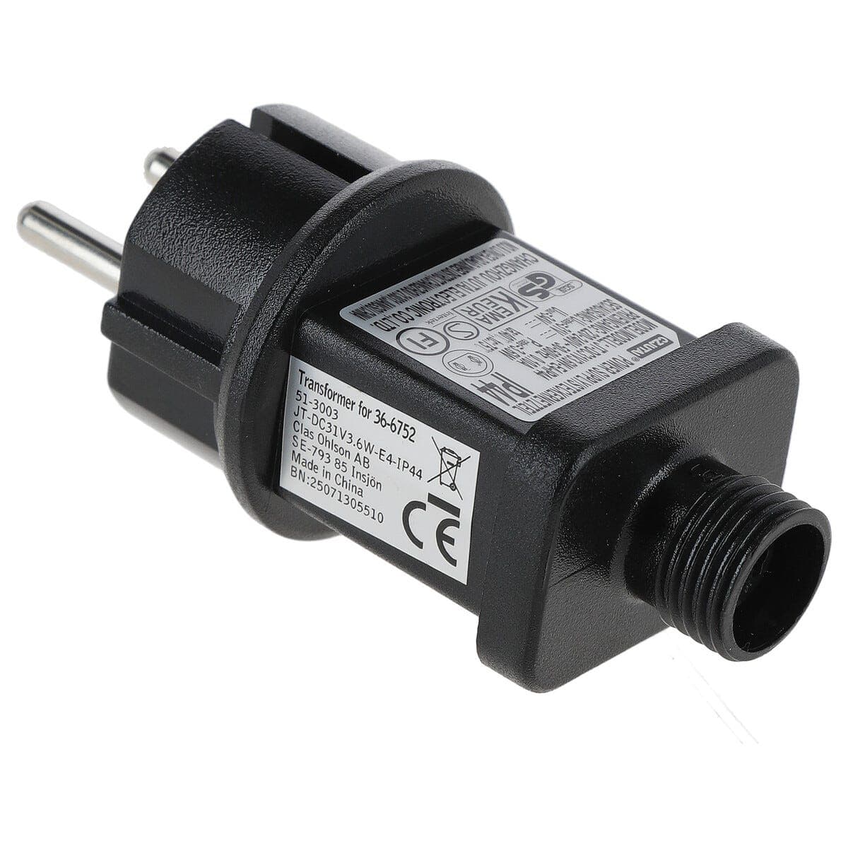 Strømadapter 31 V DC/3,6 W