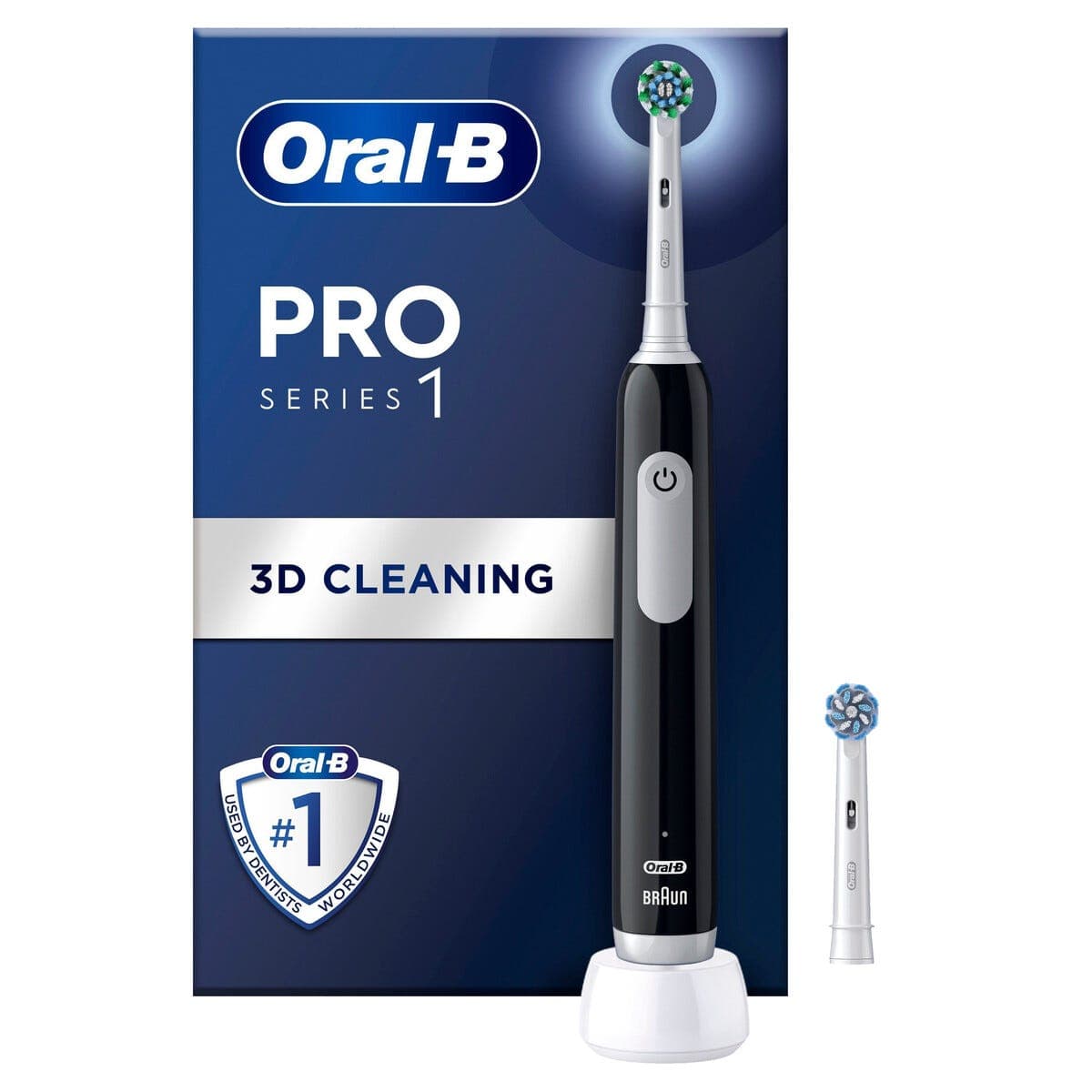 Oral-B Pro Series 1 elektrisk tannbørste, 3 innstillinger