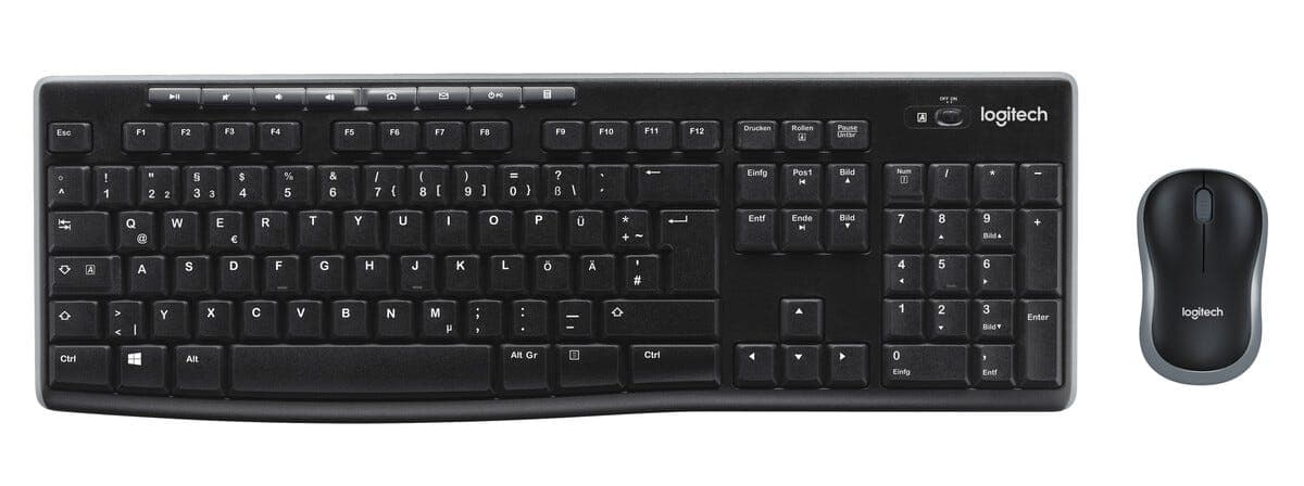 Logitech MK270 Wireless Combo trådløst tastatur og mus