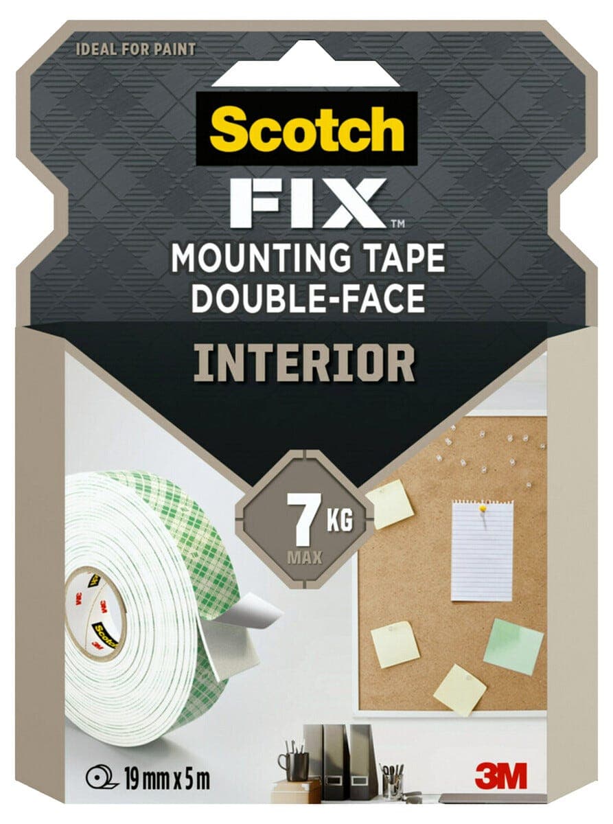 Scotch-Fix Interior dobbeltsidig teip, 7 kg