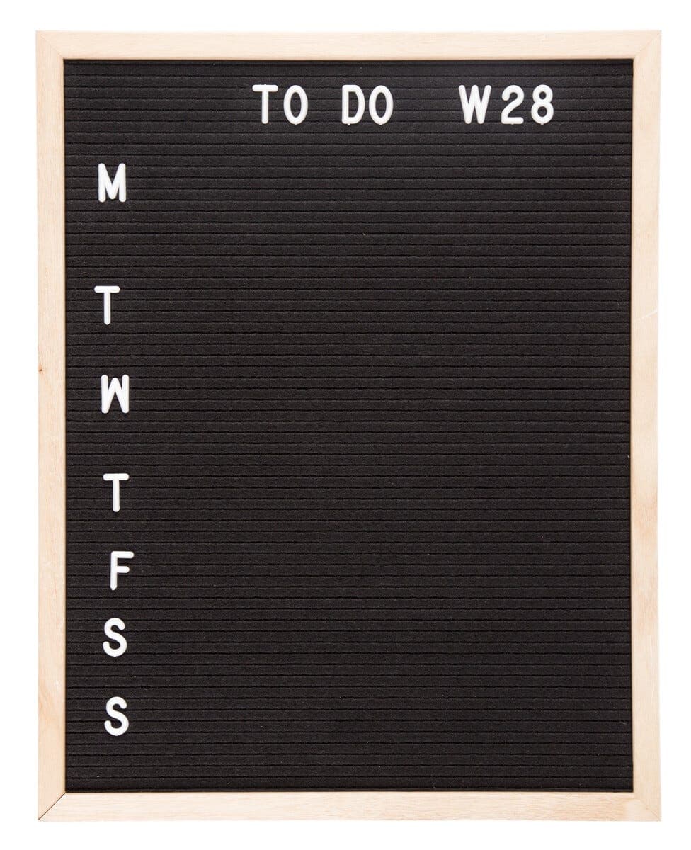 Bokstavtavle 40 x 50 cm