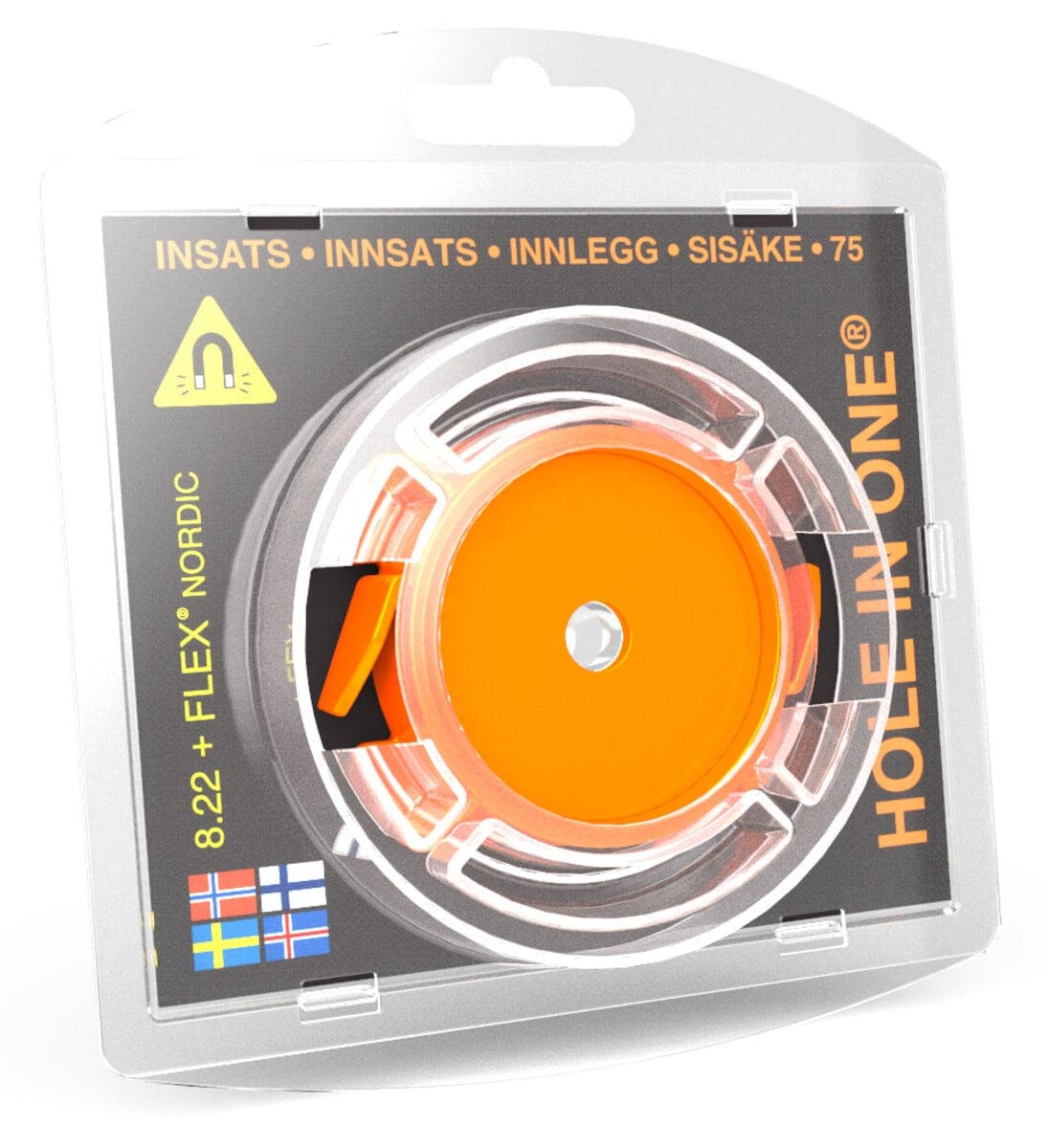 Hole-In-One 8:22+Flex innsats til apparatboks
