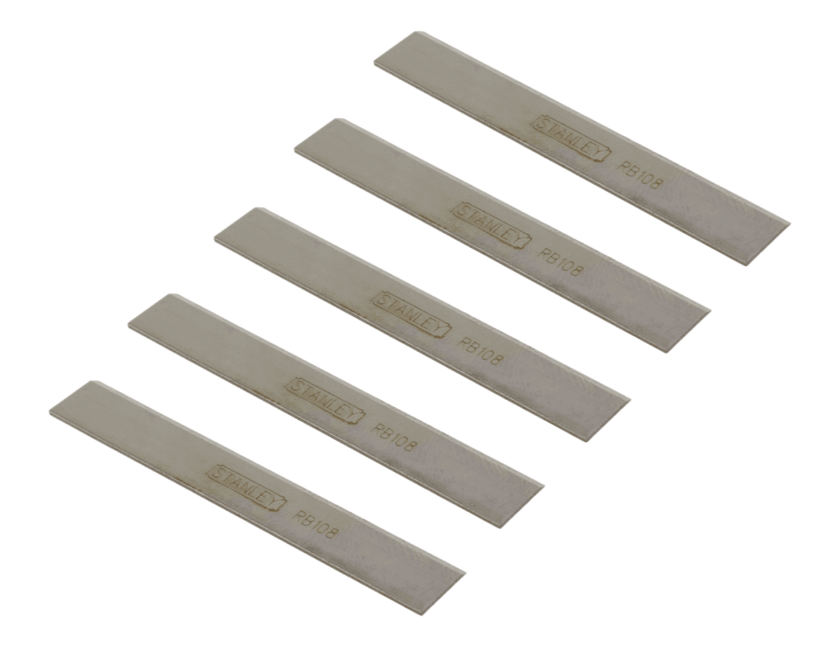 Reserveblad Stanley støthøvel, 5-pakning