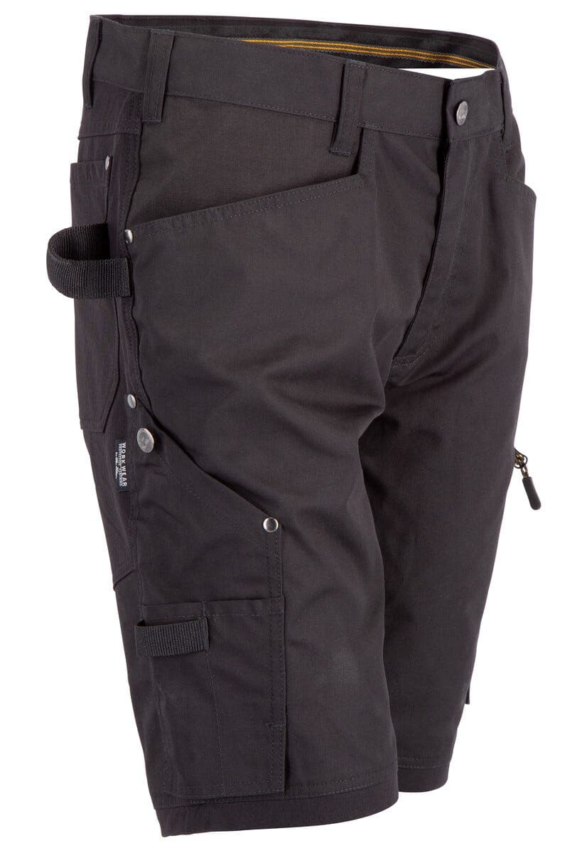 Arbeidsshorts stretch herre, svart