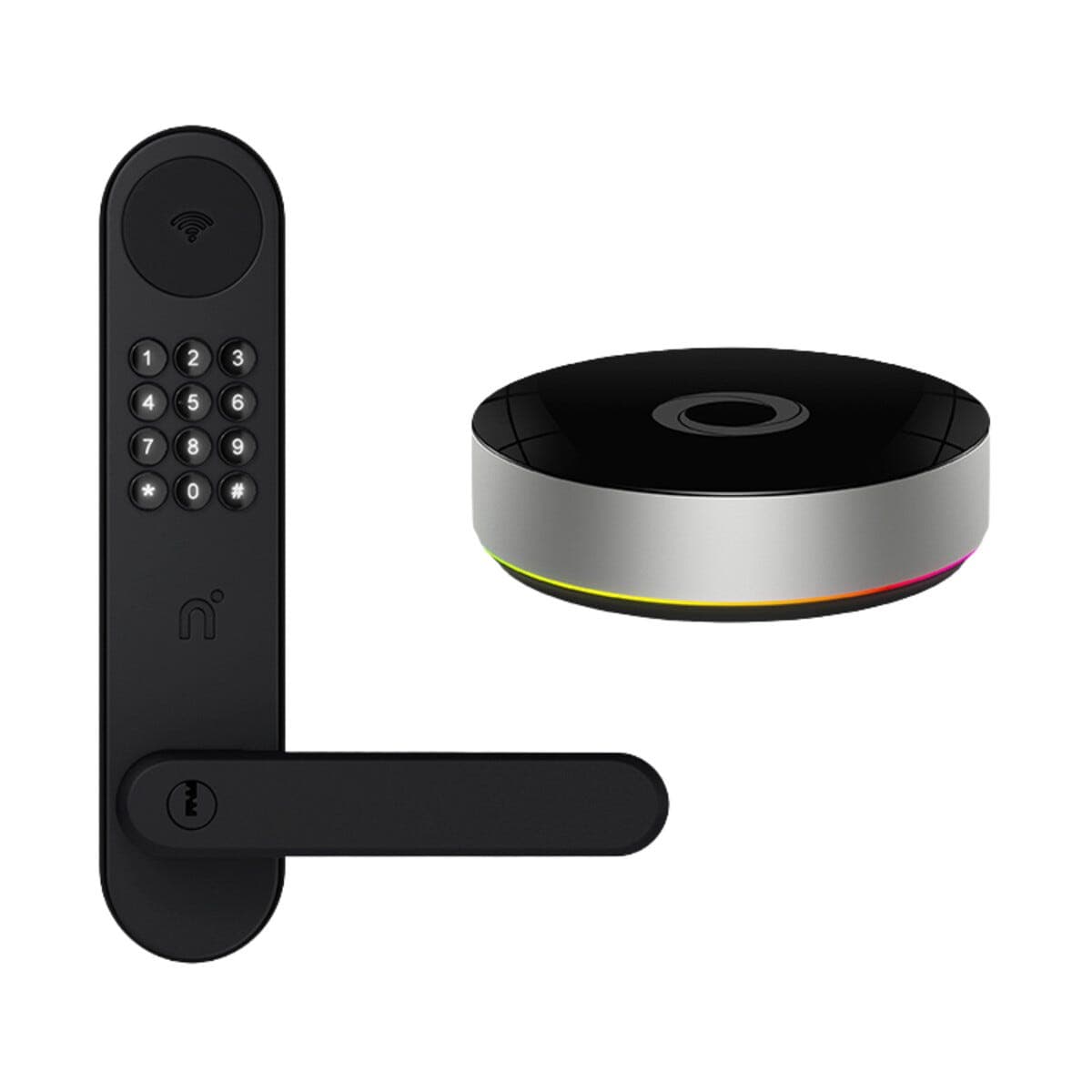 Nimly Home Access+ smart låsepakke med Homey Bridge