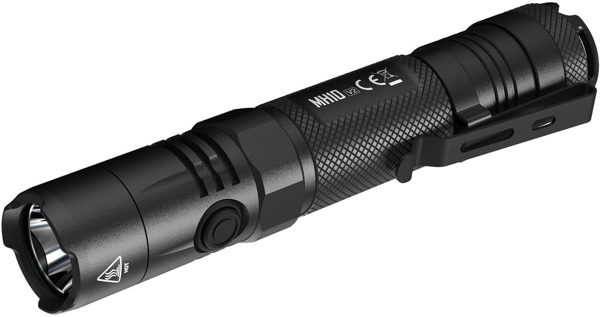Nitecore vanntett oppladbar LED-lommelykt, 1200 lm