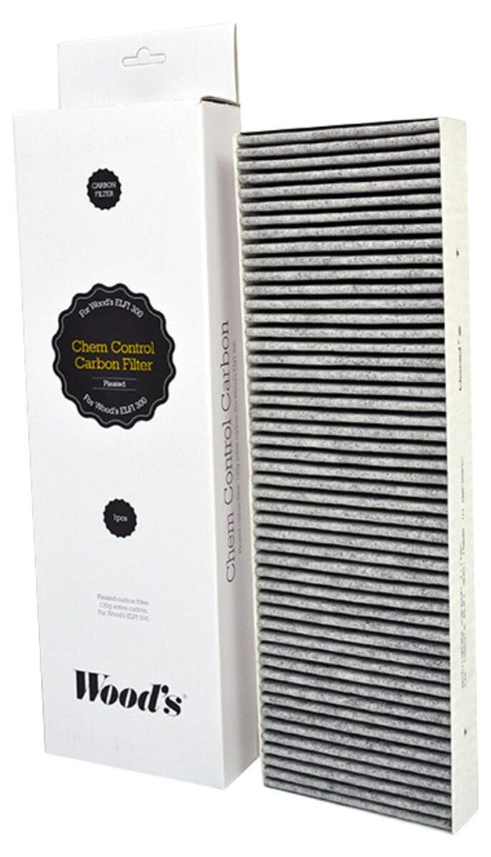 Woods Chem Control Carbon kullfilter, 130 g aktivt kull