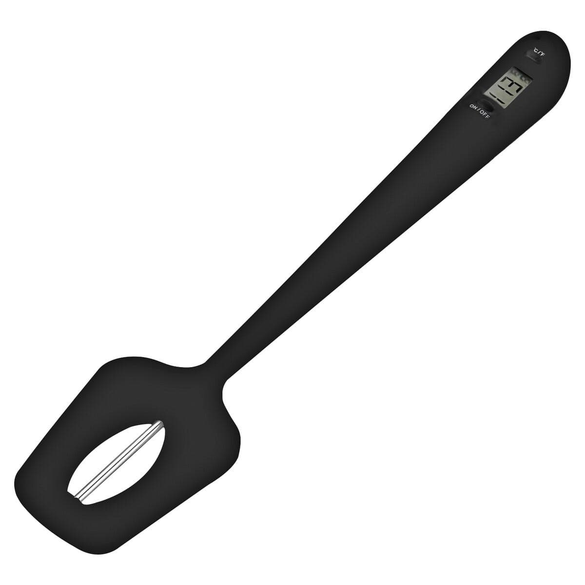 Slikkepott med termometer for matlaging og baking