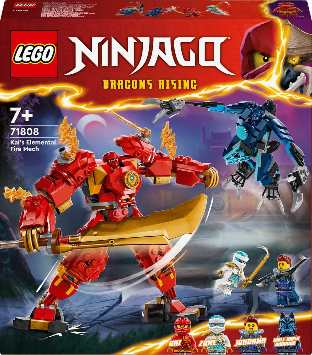 LEGO Ninjago Kais ildrobot 71808, fra 7 år