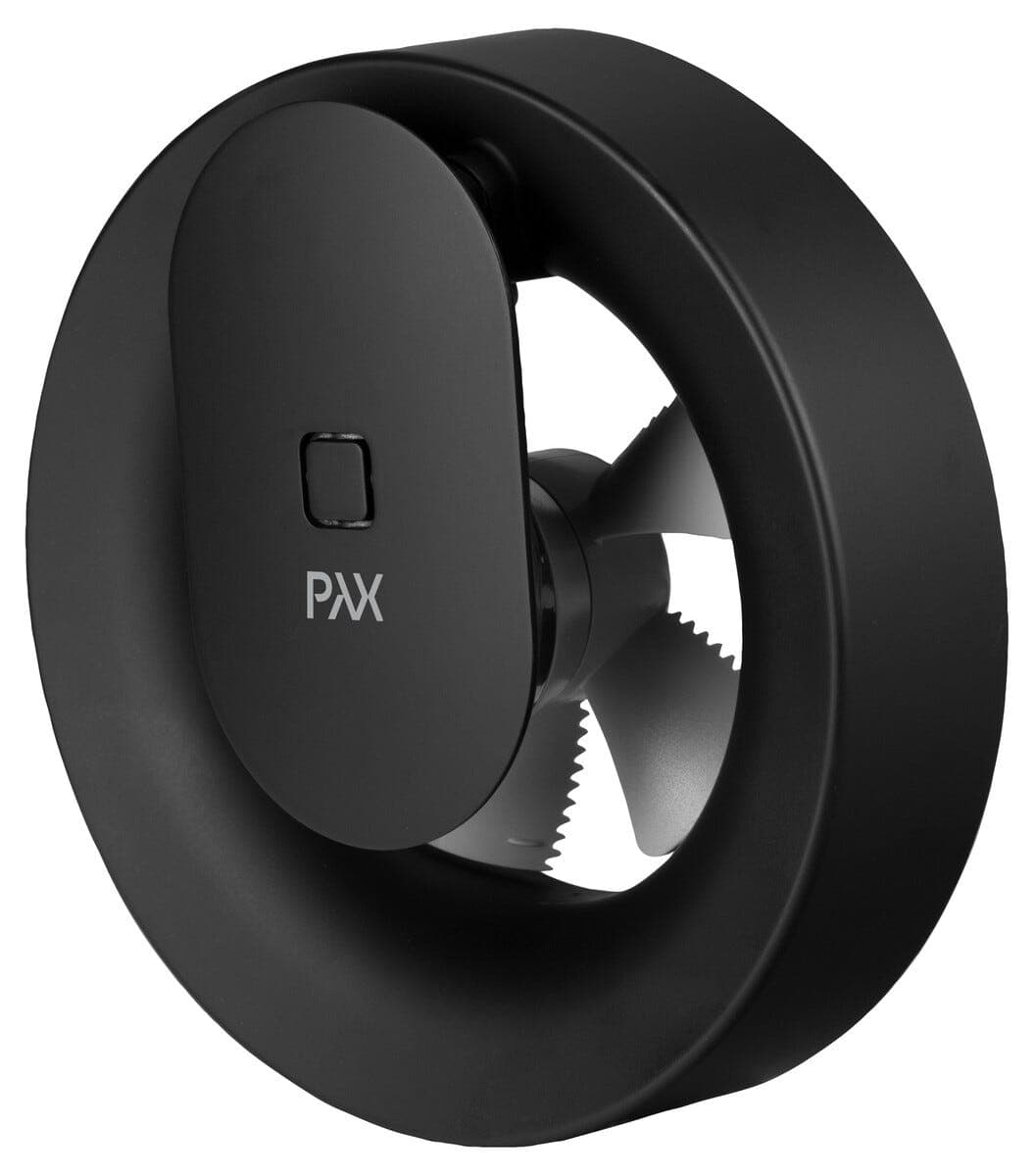 Pax Calima fuktstyrt baderomsvifte, til vegg og tak