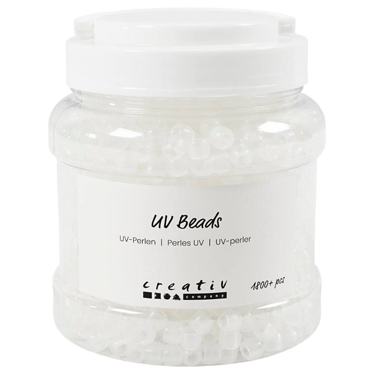 Creativ Company UV-perler 320 g rosa og lilla