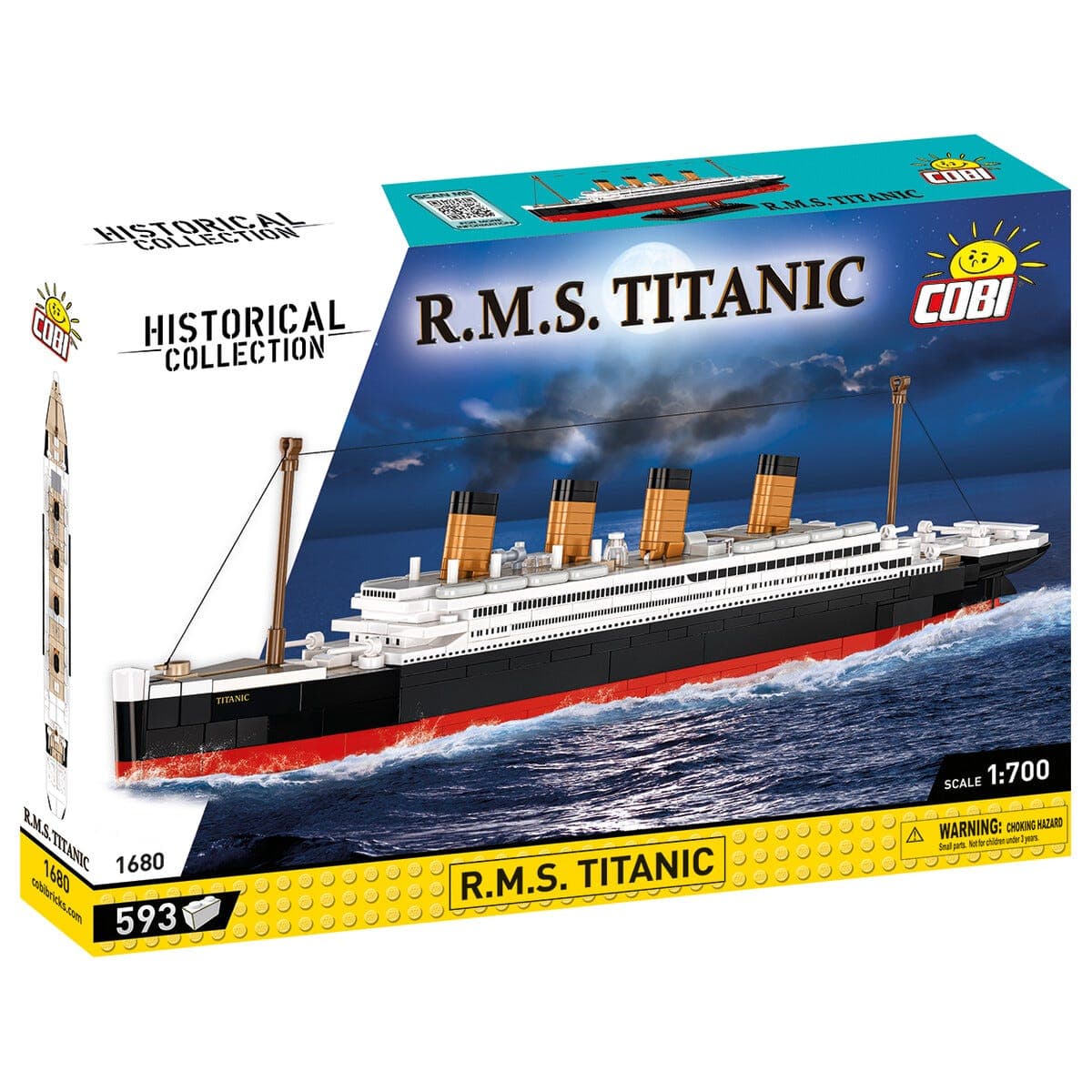 COBI R.M.S. Titanic byggesett 593 deler, fra 7 år