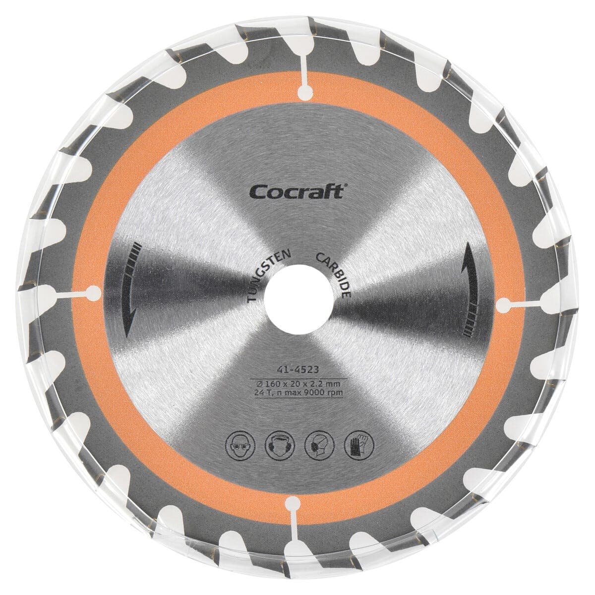 Cocraft sagblad 160 x 20 x 2,2 mm, 24T