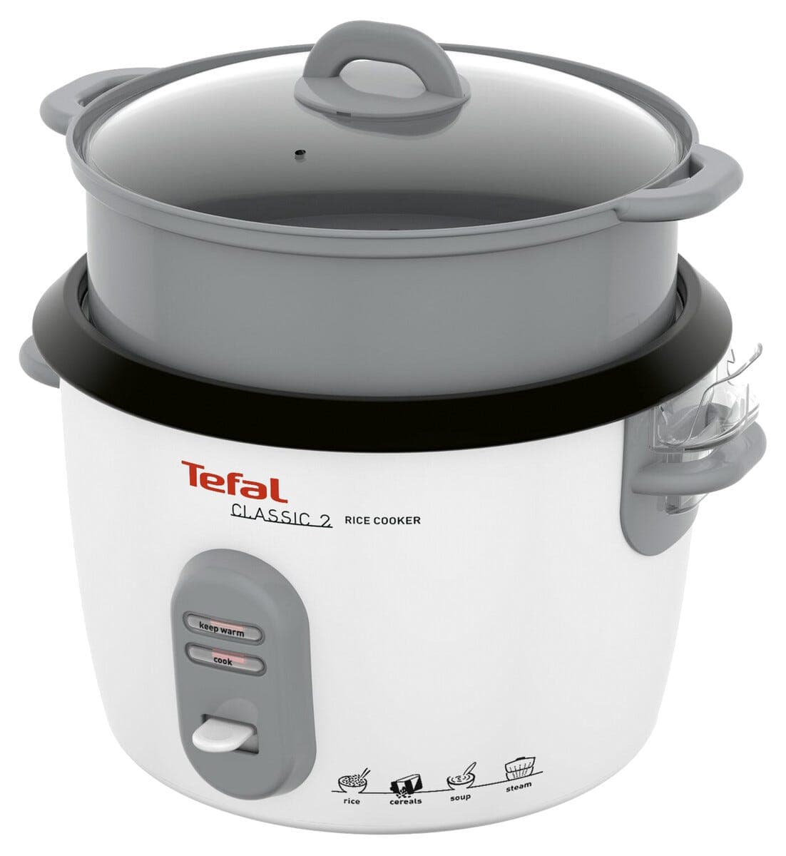 Tefal liten riskoker, 1,8 liter, hvit RK101115