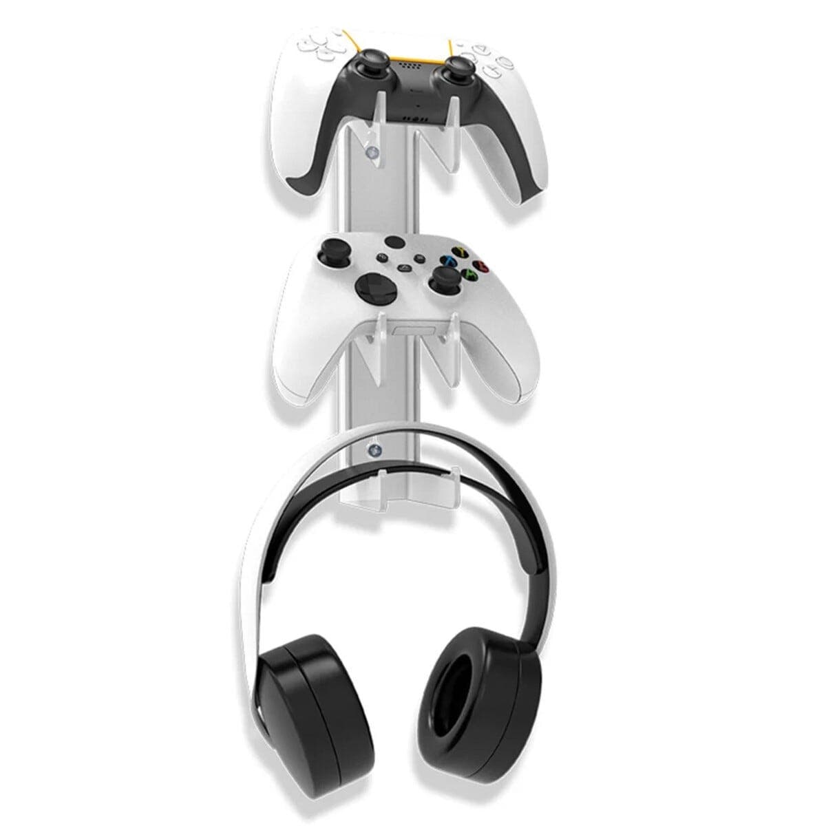 Exibel veggfeste for kontrollere og headset 3-i-1, transparent