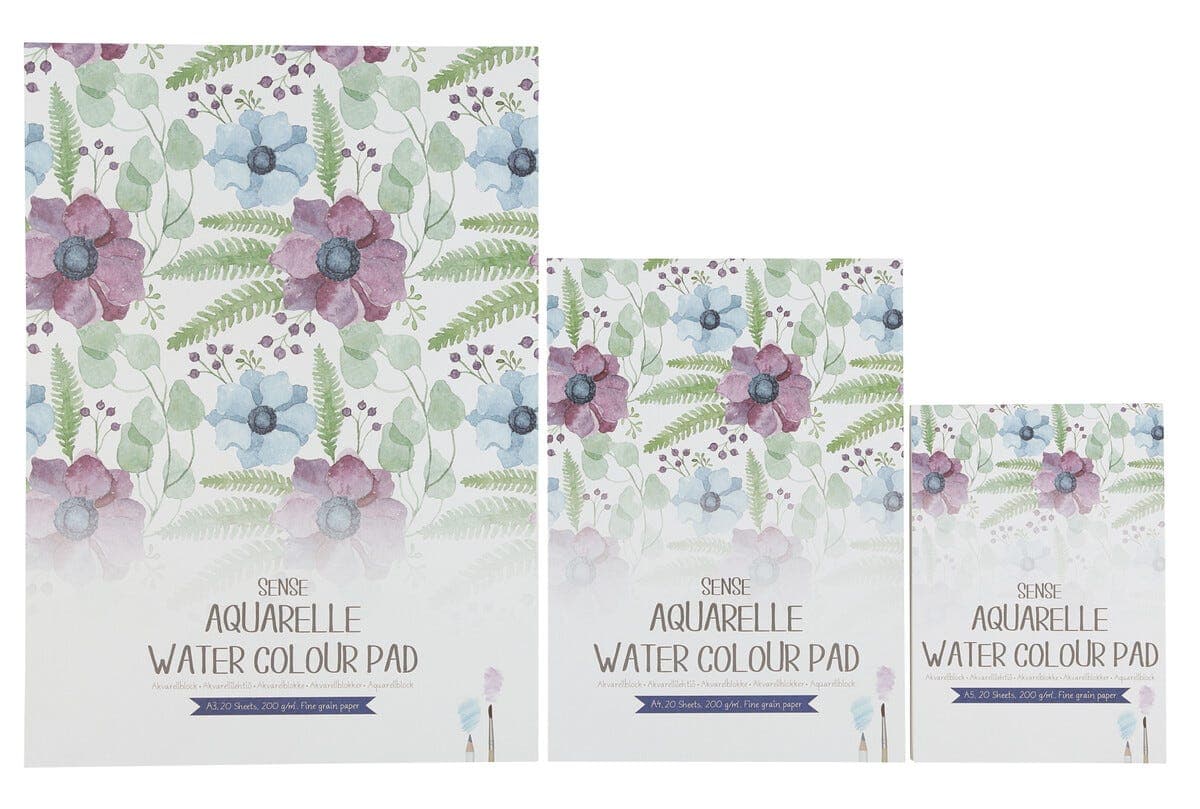 Sense akvarellblokk