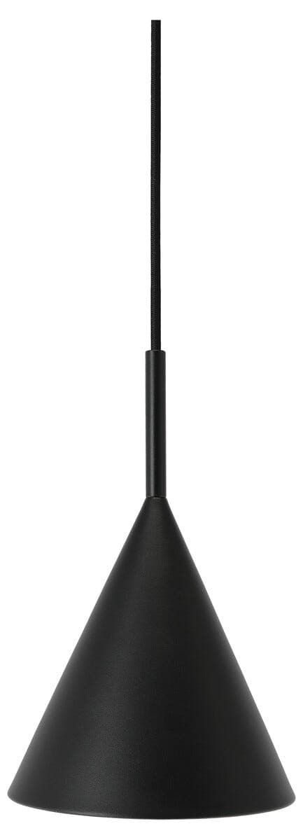 Northlight Cone lampe og vekstlys til vindu, svart