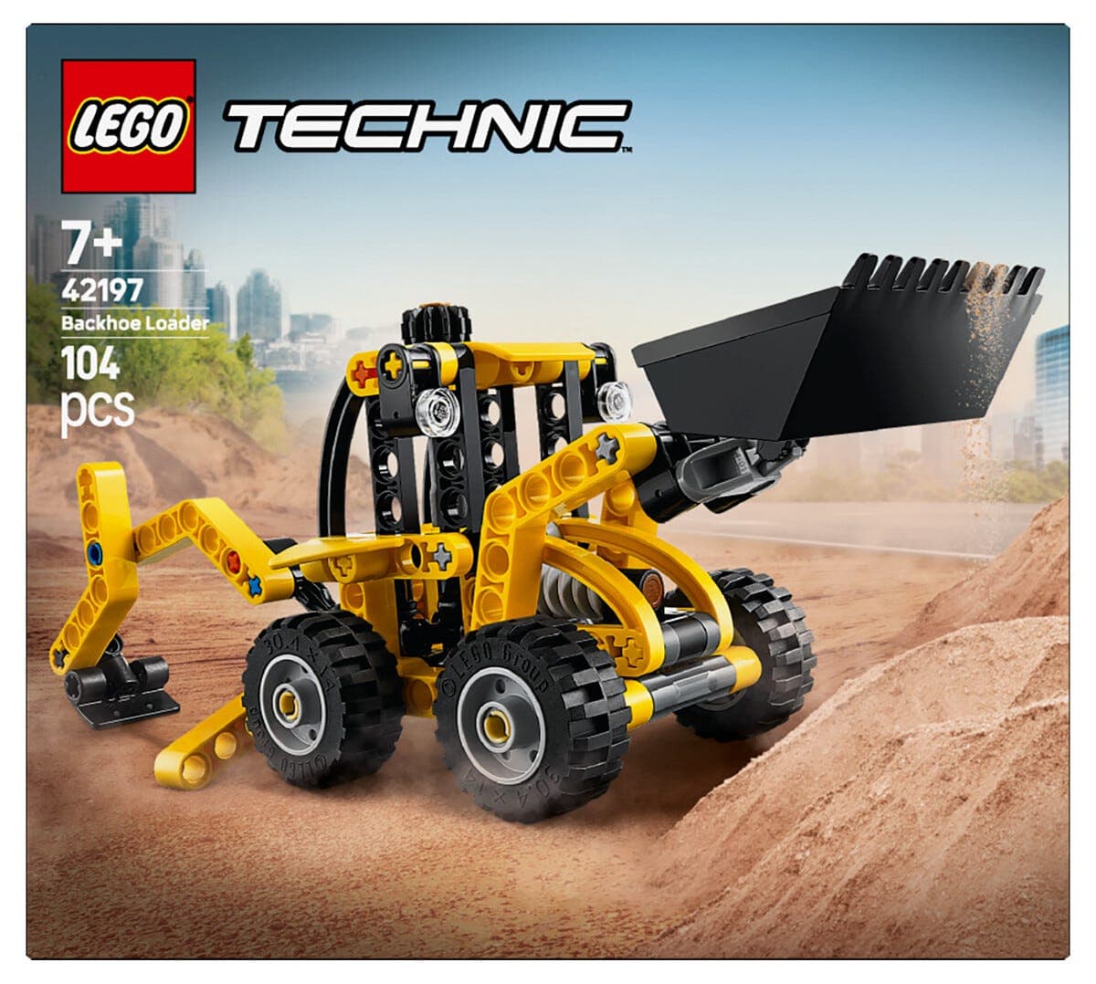 LEGO Technic Traktorgraver byggeleketøy 42197, fra 7 år