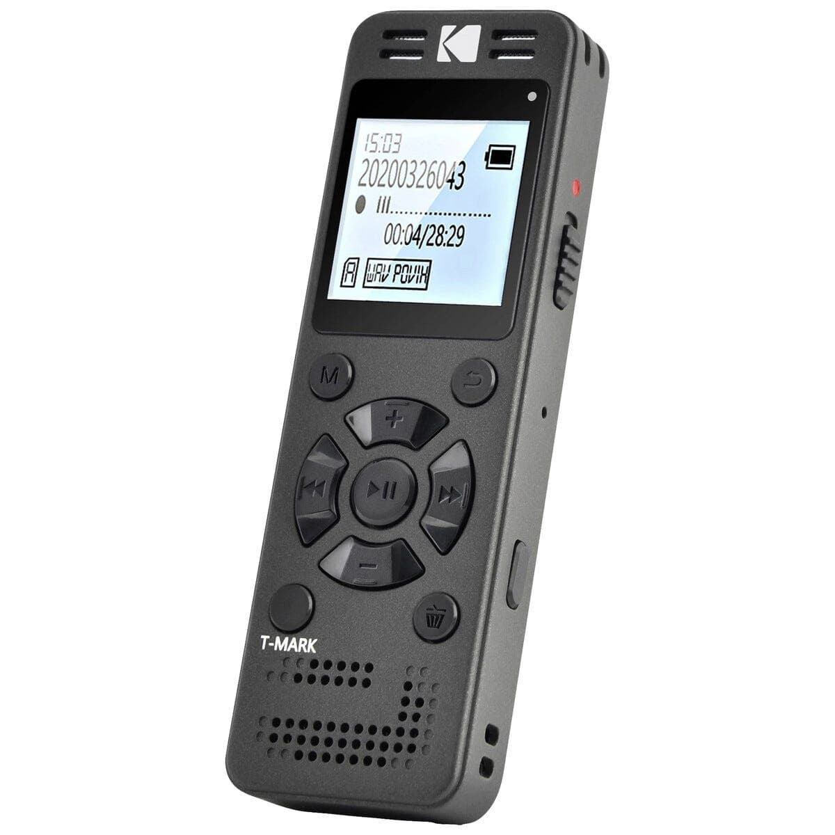 Kodak VRC350 diktafon oppladbar med USB-C