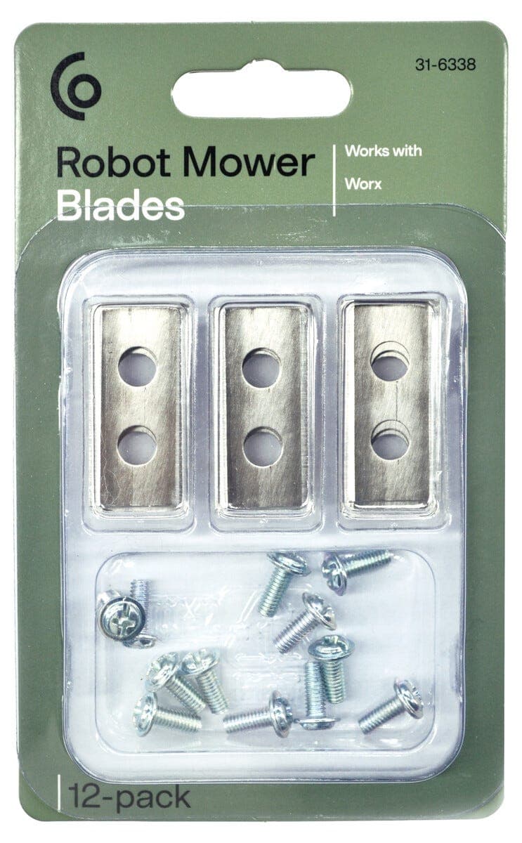 Kniver til Worx robotgressklipper, 12-pakning