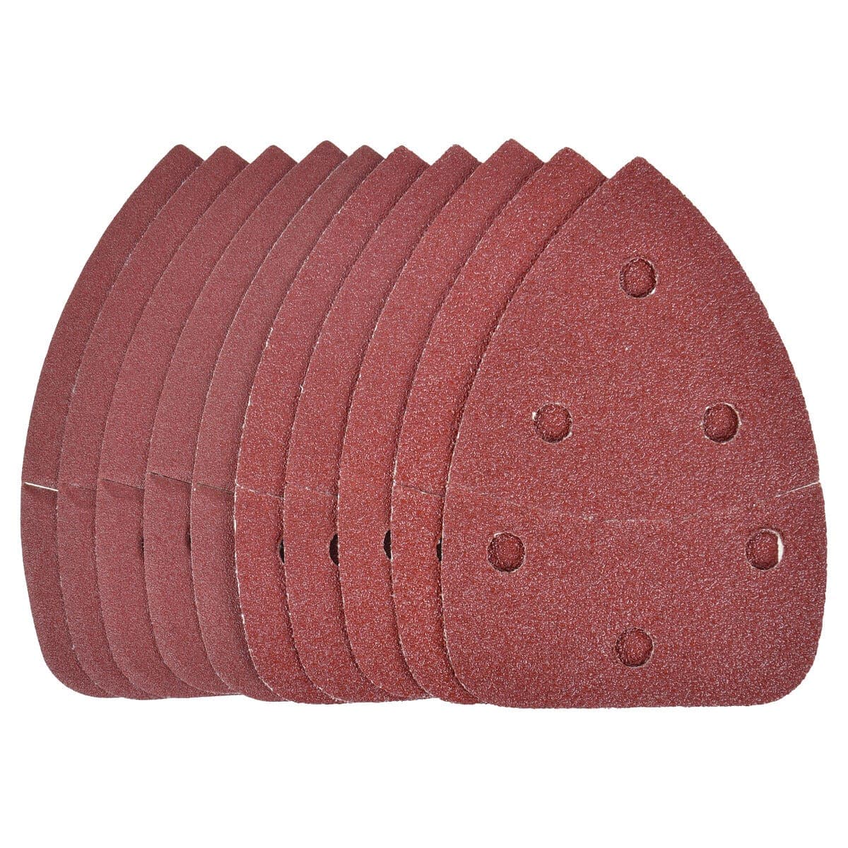 Cocraft sandpapir multibruk 140x100 mm, borrelås, 10-pakning