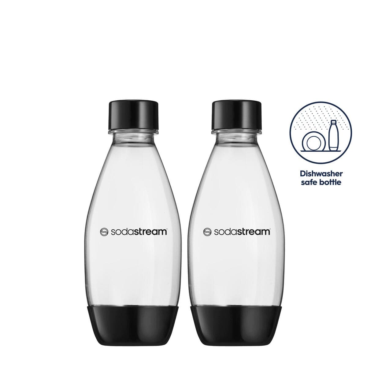 SodaStream Fuse-flaske, oppvaskmaskinsikker 0,5 liter, 2-pakning