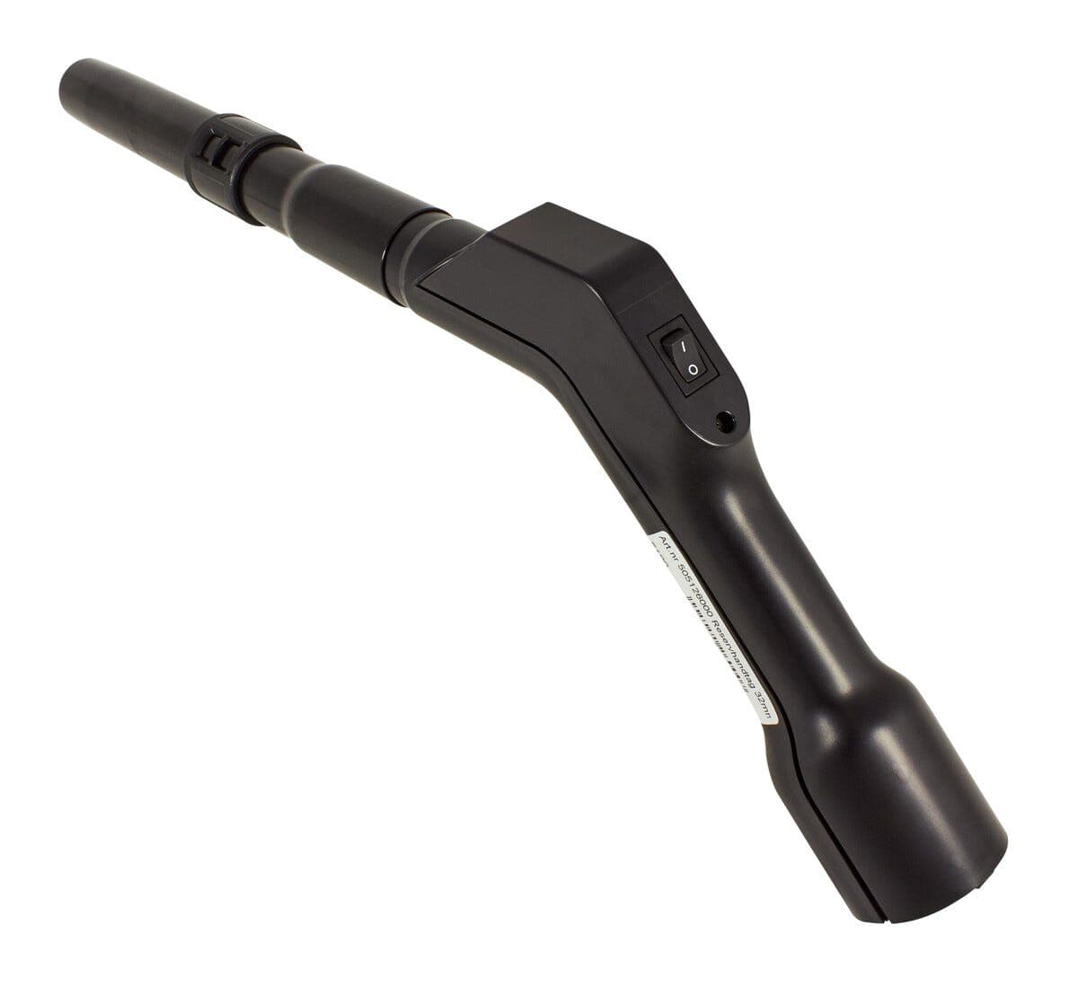 Av/på-håndtak til sentralstøvsuger