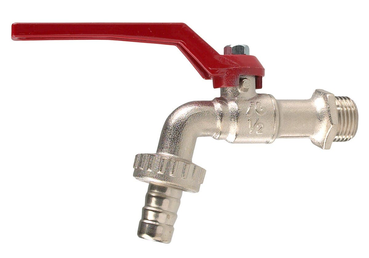 Tappekran med kuleventil