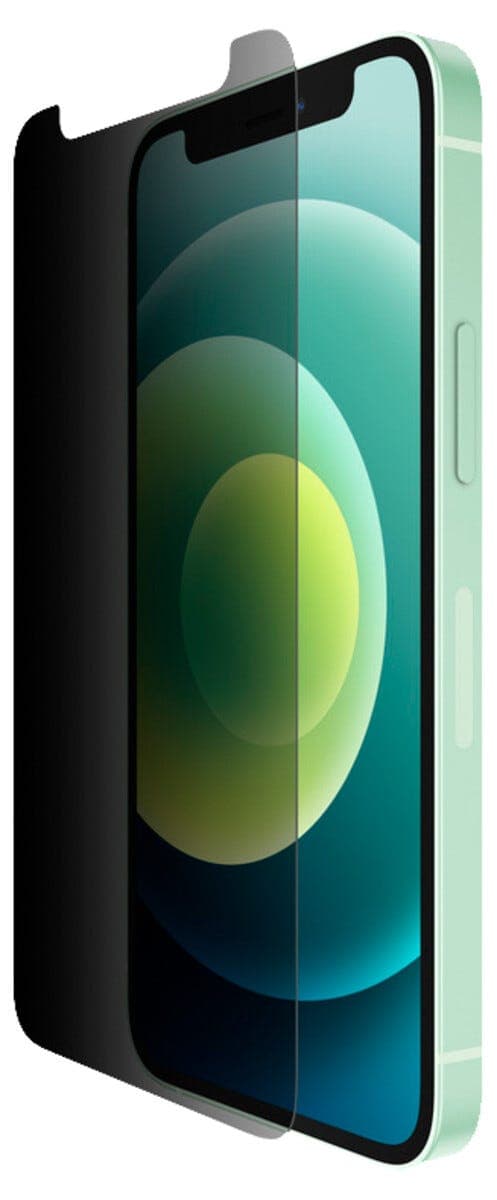 Belkin Tempered Glass Privacy Anti-Microbial, skjermbeskytter for iPhone 12 mini
