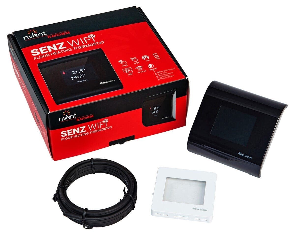 Raychem Senz WiFi gulvvarmetermostat med fjernstyring